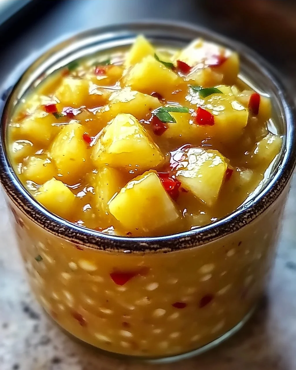 Ananas Habanero scharfe Sauce für Abenteuer im Geschmack