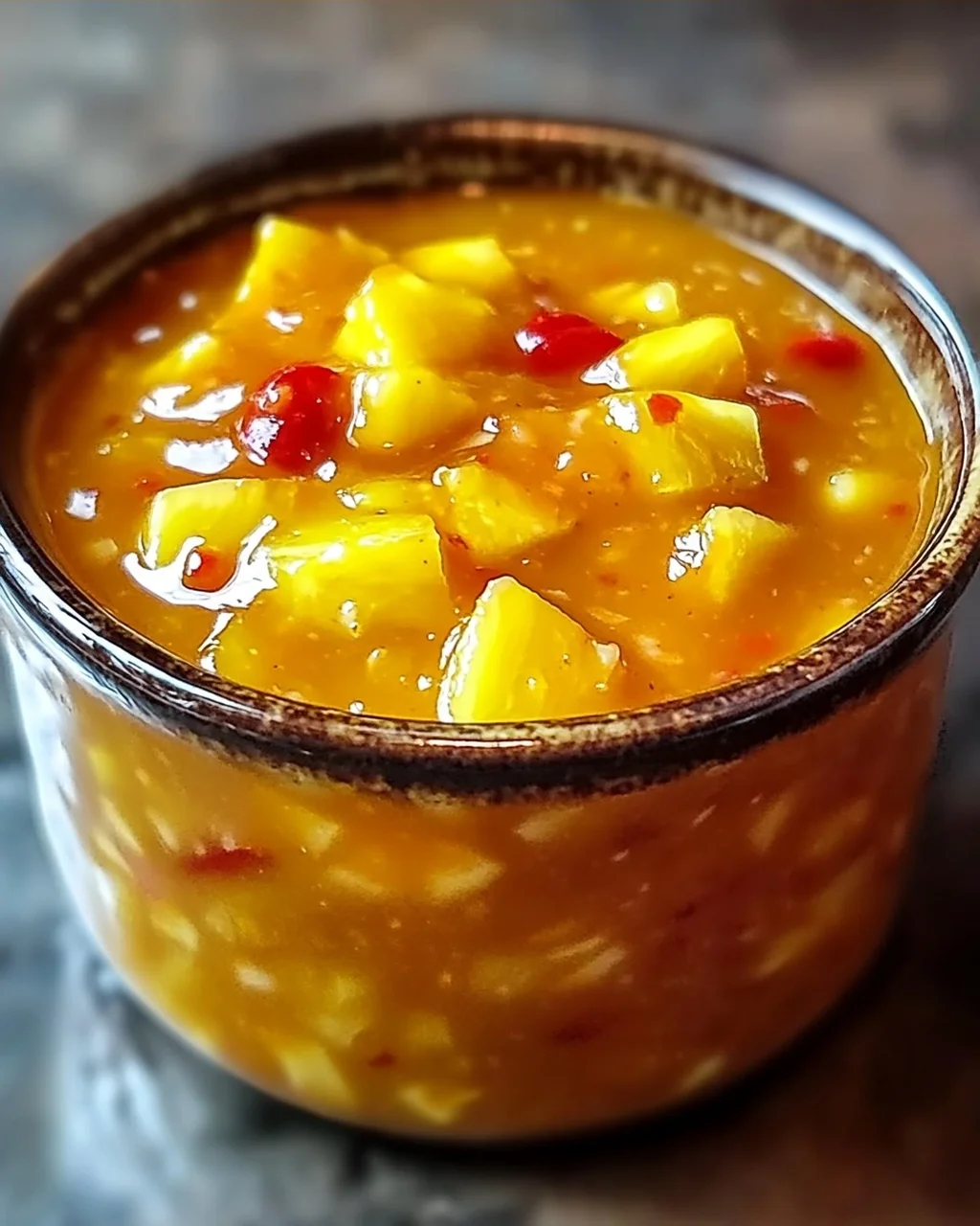 Ananas Habanero scharfe Sauce für Abenteuer im Geschmack
