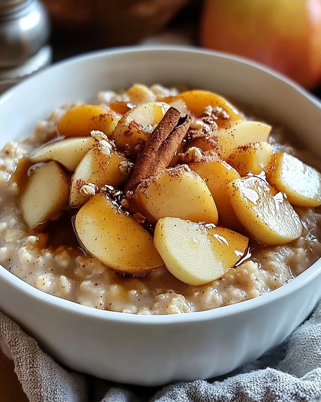 Apfel Zimt Haferbrei