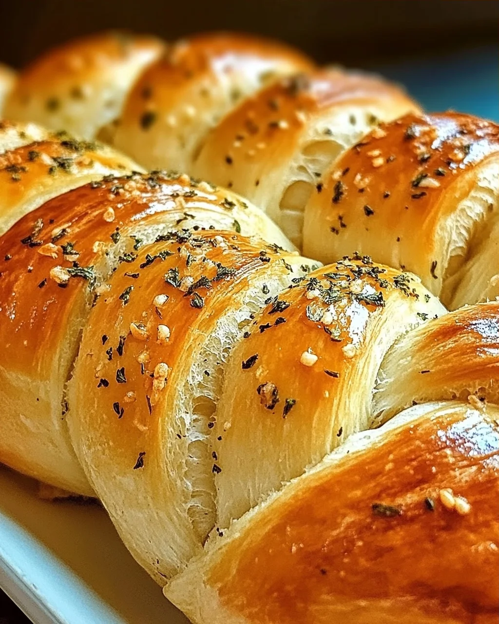 Aromatisches Knoblauch-Kräuter Zopfbrot für Genießer