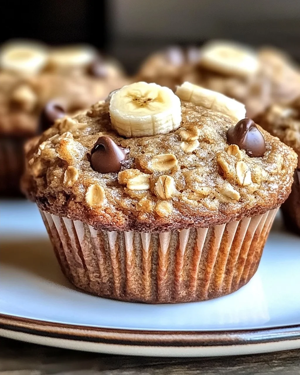 Bananen-Haferflocken-Muffins schnell und gesund