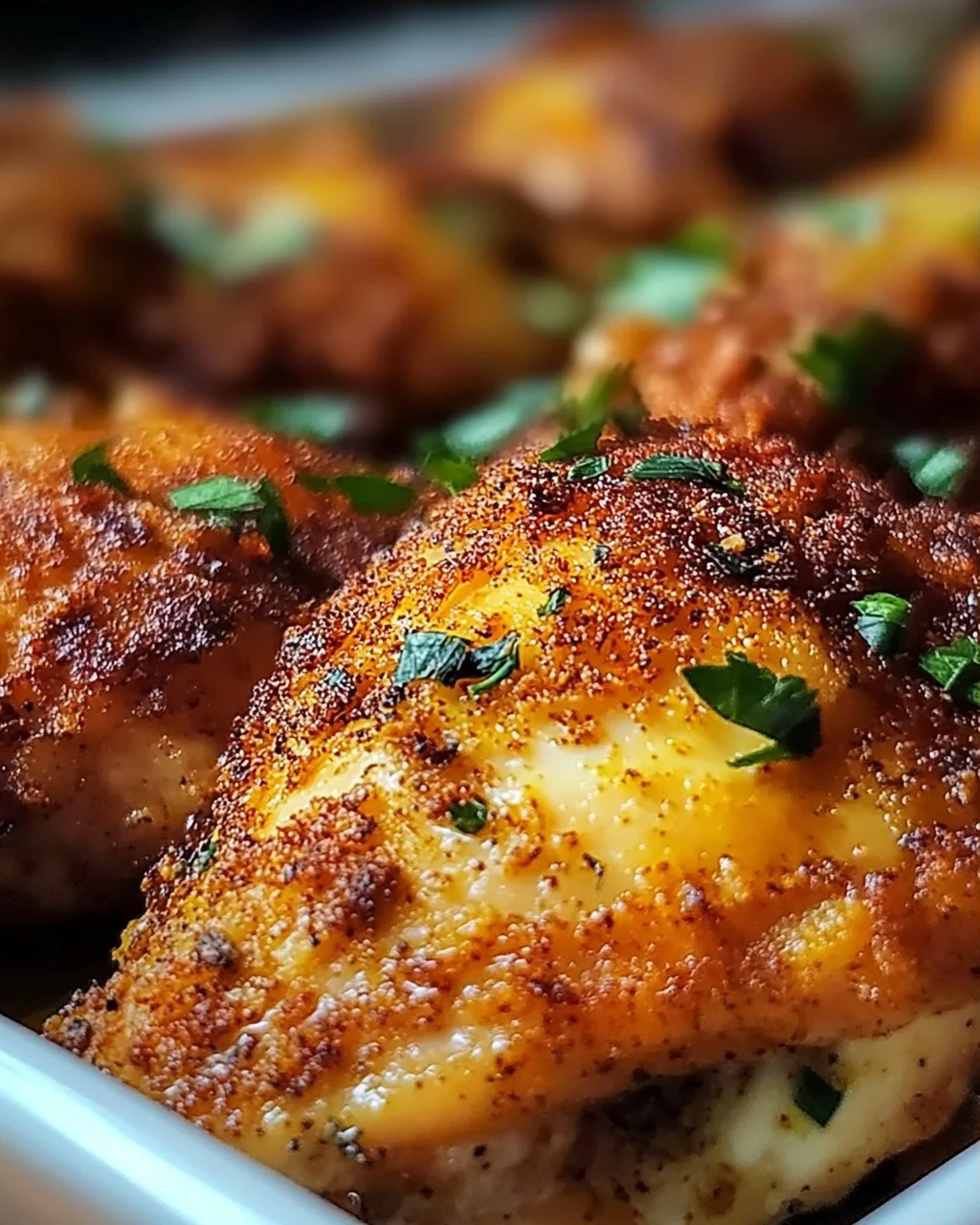 Buttermilch Ofen Gebratenes Hähnchen