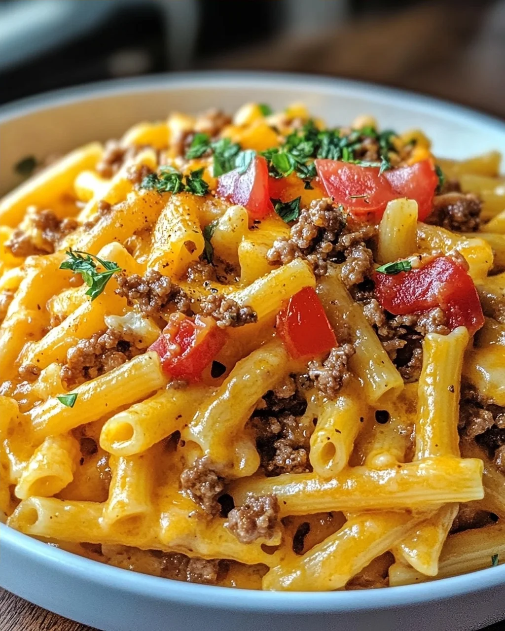 Cheeseburger-Pasta