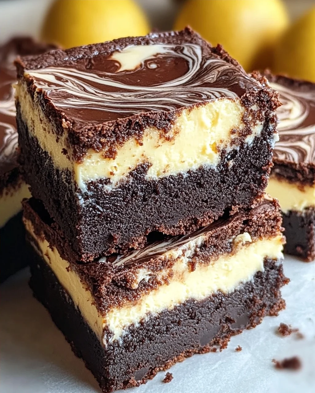 Cheesecake Brownies