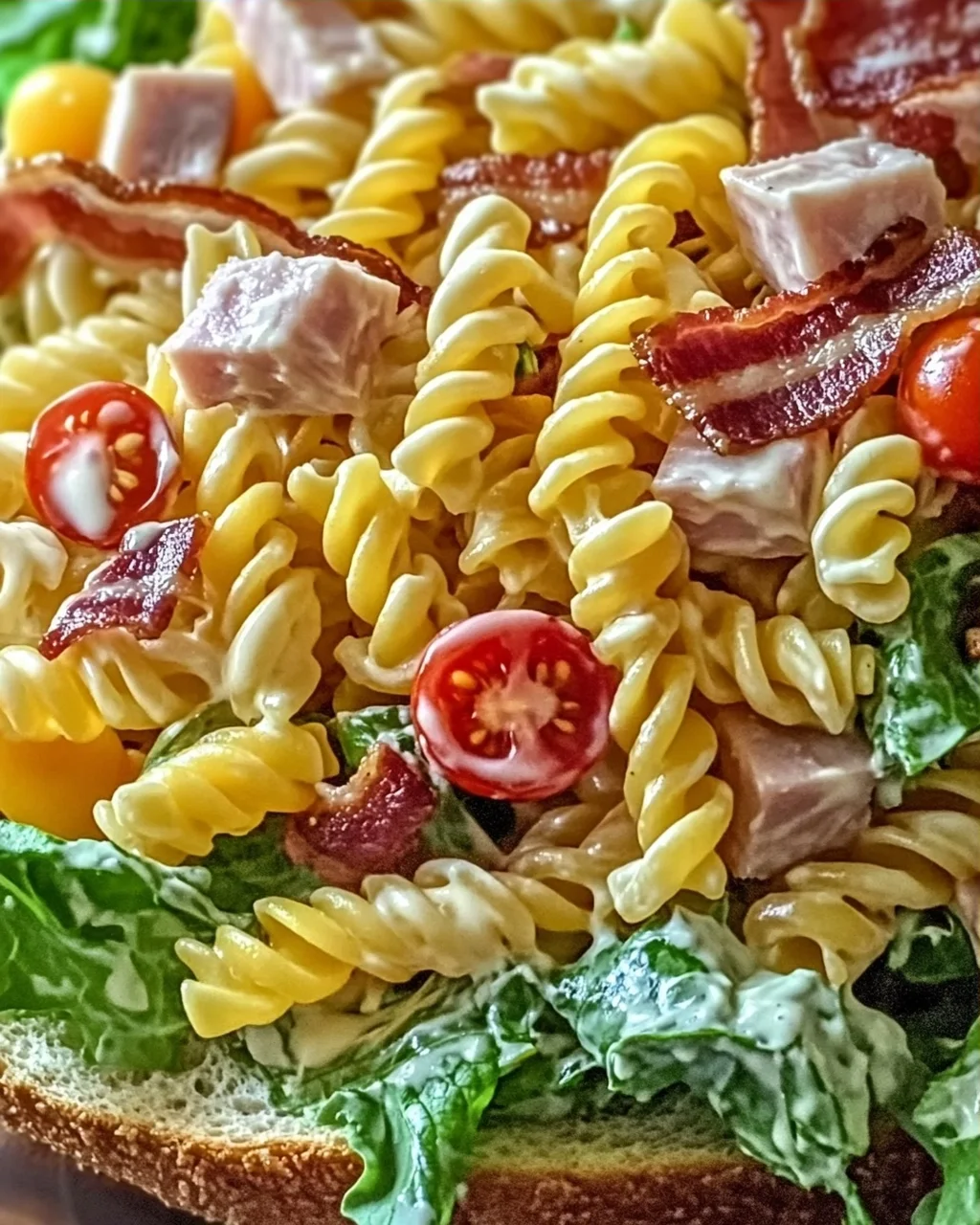 Club-Sandwich-Nudelsalat: Ein kreatives Sommergericht