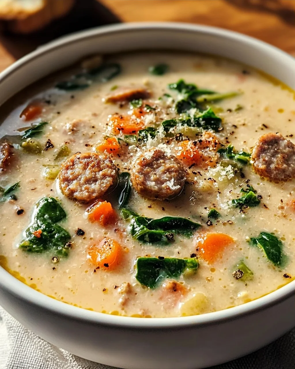 Creamy Italian Sausage Soup