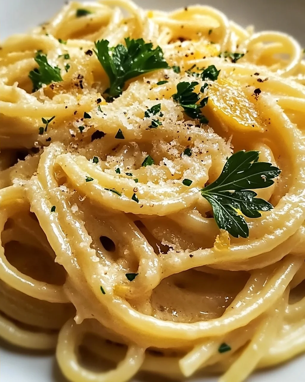 Cremige geröstete Knoblauch-Zitronen-Nudelsauce: Ultimatives Rezept