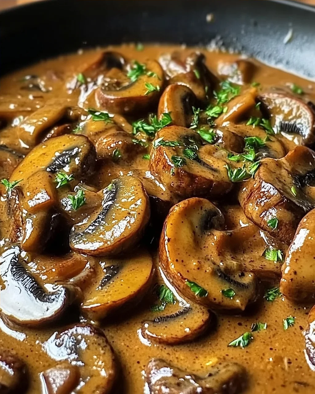 Cremige ungarische Champignon-Paprikasch für Gemütliche Abende