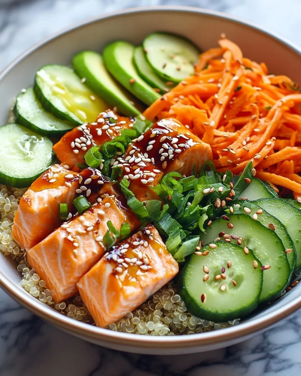 Einfache Lachs Bowl: Leckeres Rezept für jeden Tag!