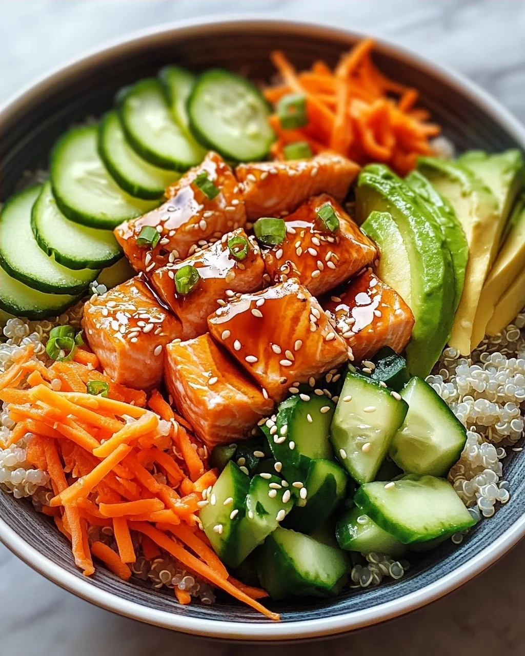 Einfache Lachs Bowl: Leckeres Rezept für jeden Tag!