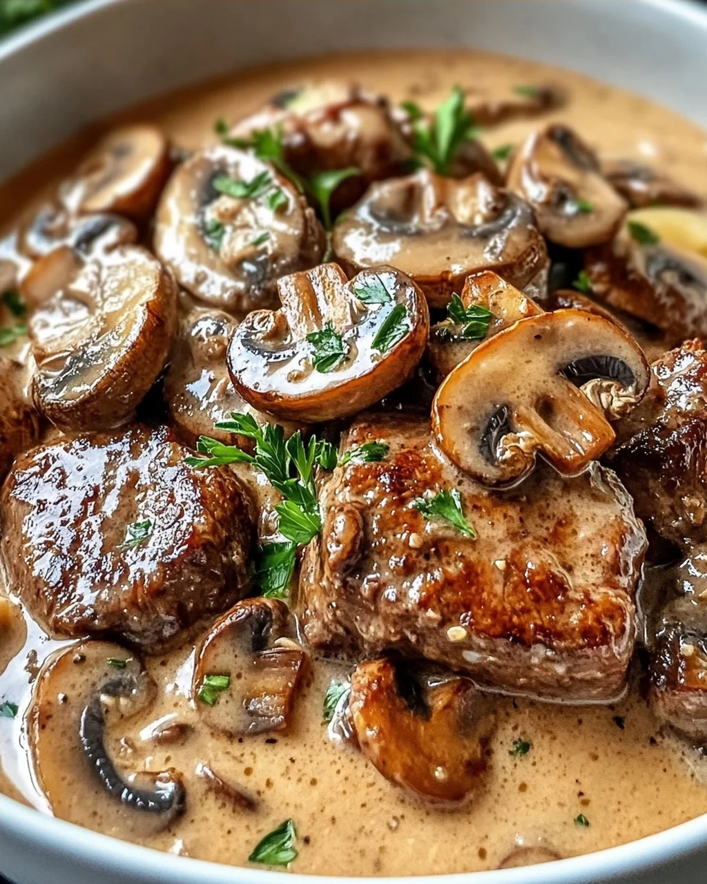 Filettopf Mit Champignons