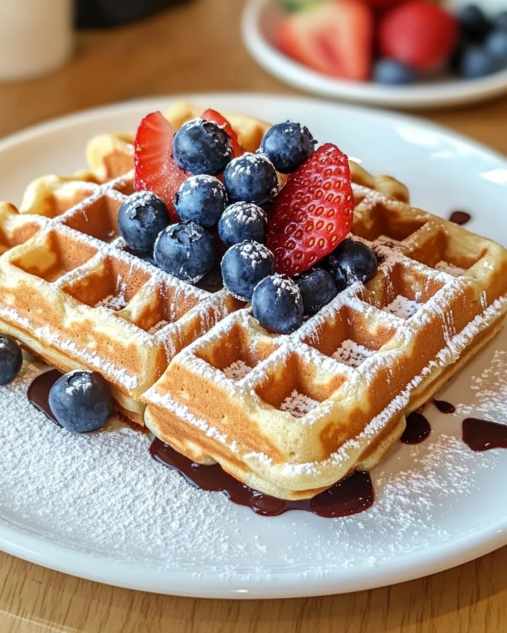 Fluffige Waffeln