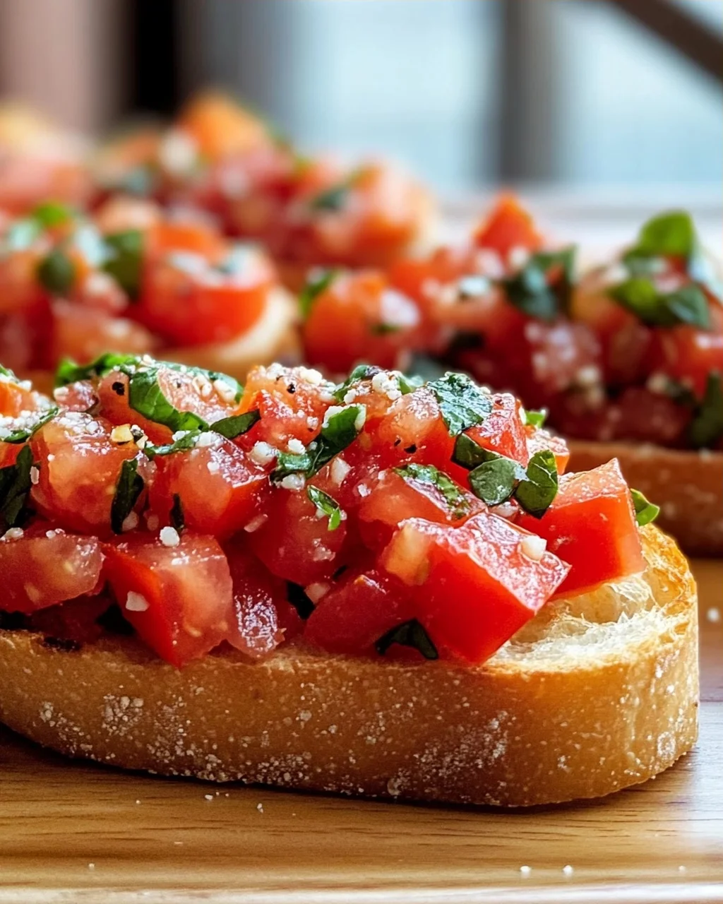 Frische Tomaten Bruschetta