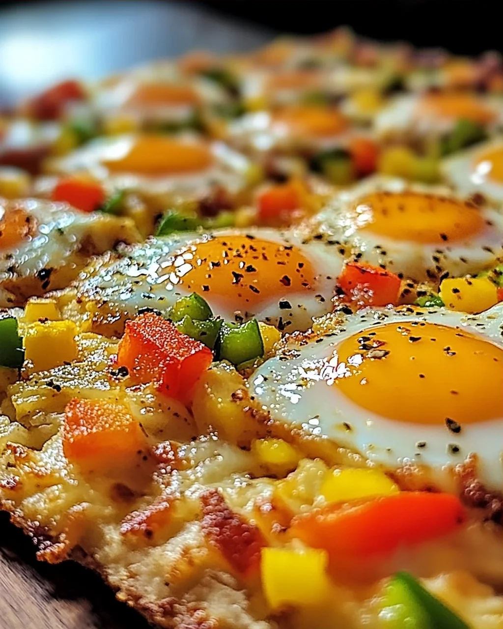 Frühstückspizza Kartoffelrösti Kruste für Genießer