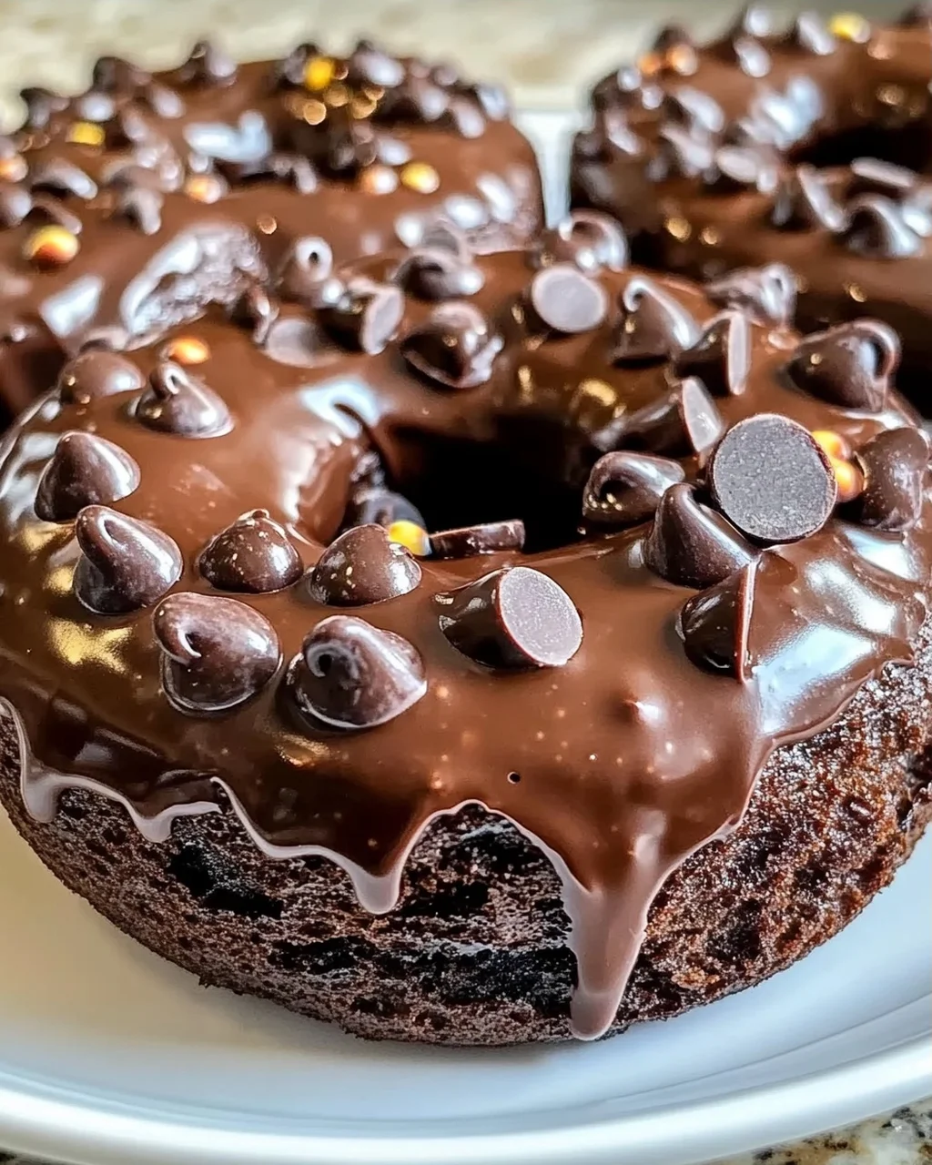 Gesunde Schokoladenprotein-Donuts für jeden Tag