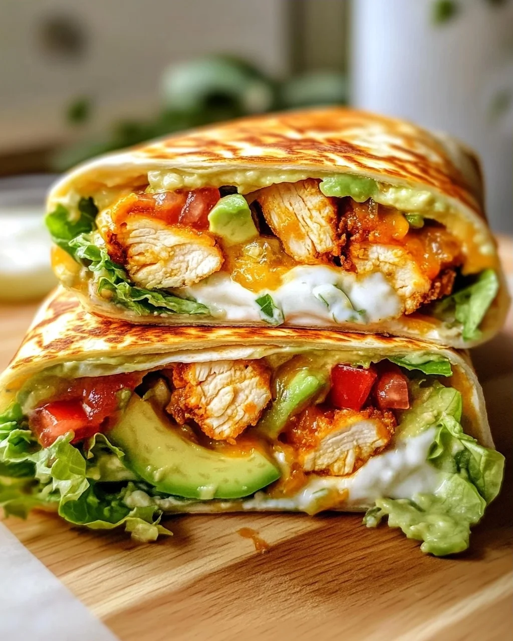 Gesunder Chicken Crunch Wrap Rezept – Einfach & Lecker