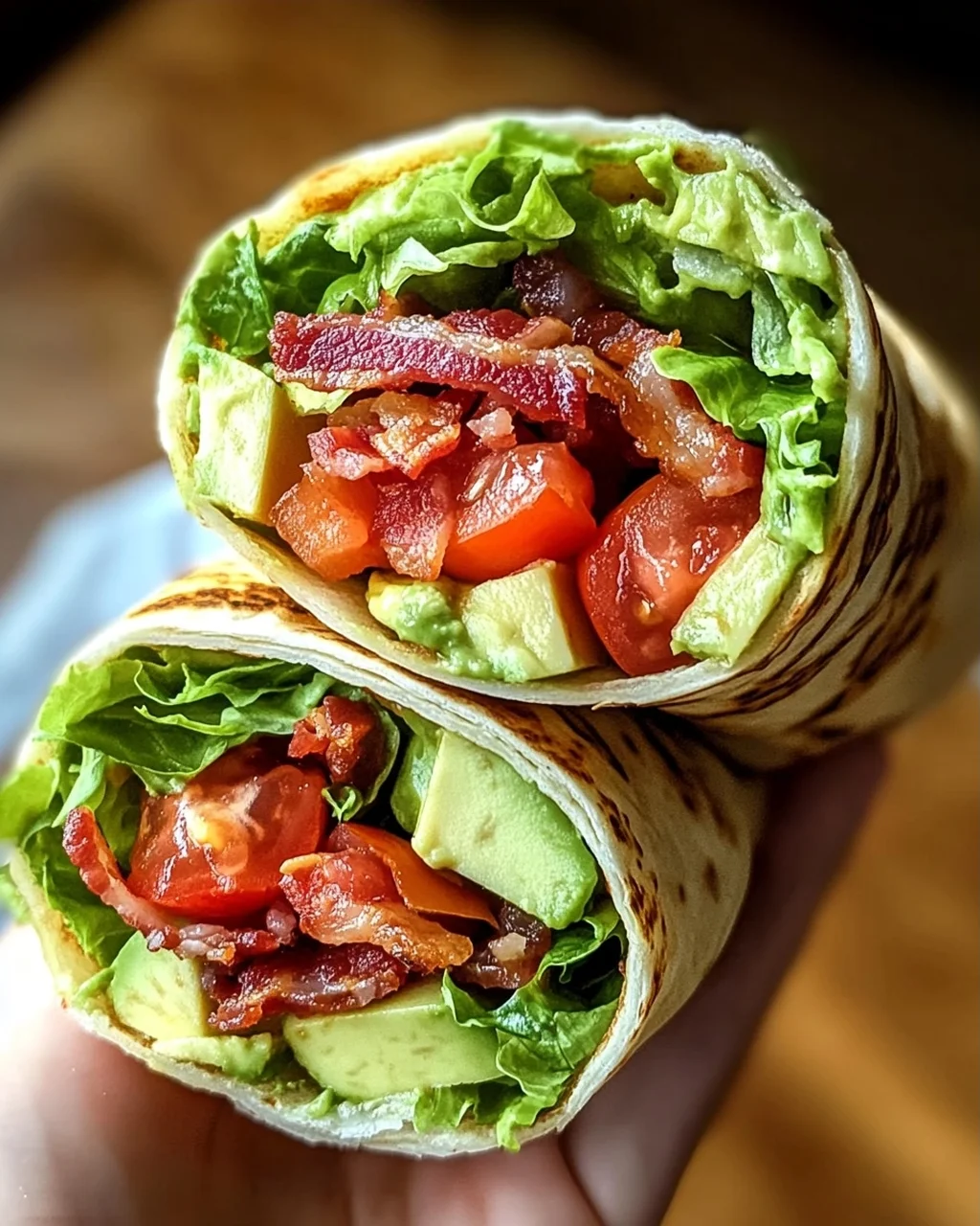 Gourmet BLT Wraps mit Geheimsoße