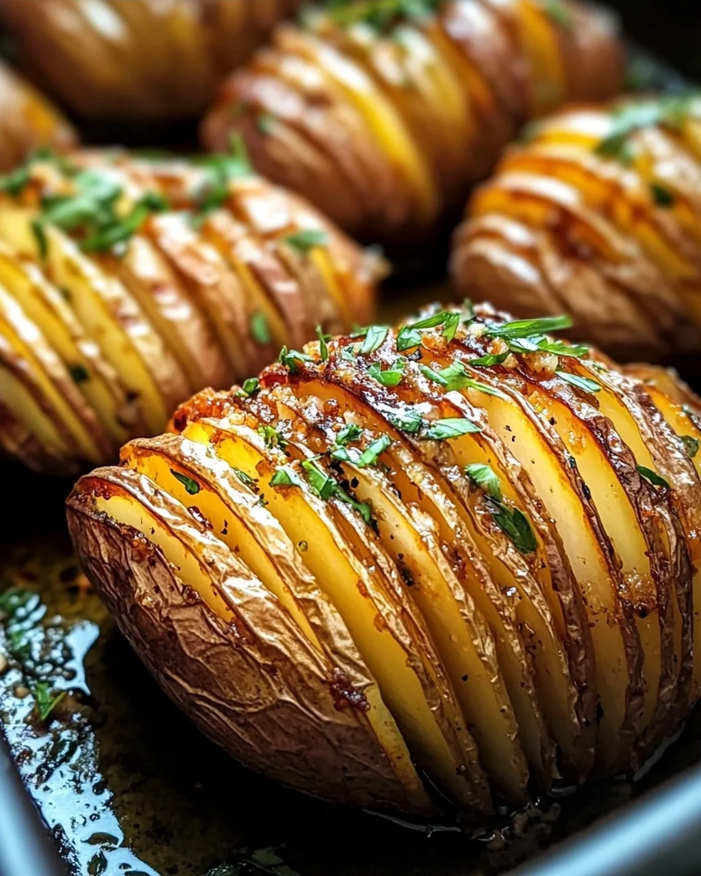 Fächerkartoffeln / Hasselback-Kartoffeln