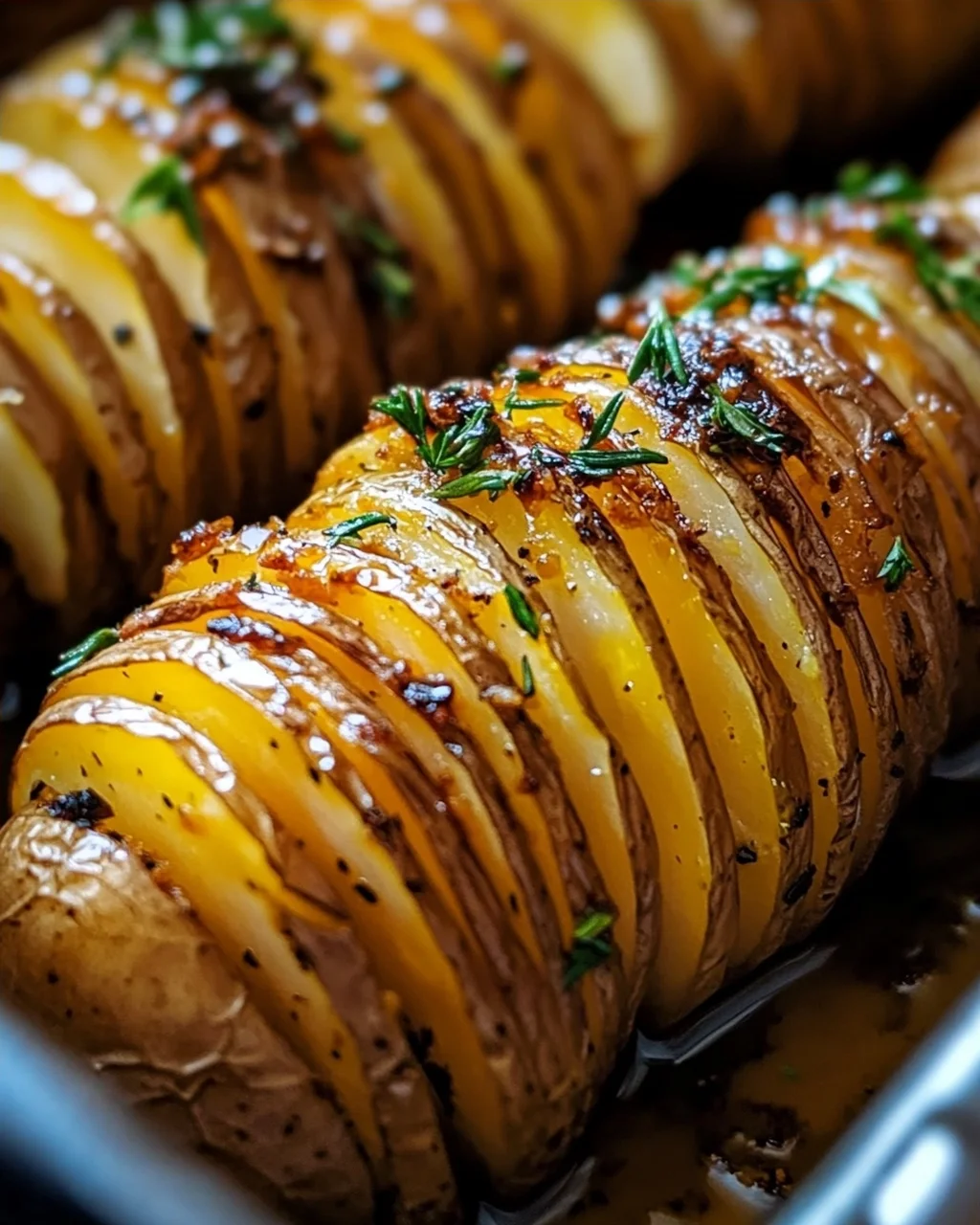 Fächerkartoffeln / Hasselback-Kartoffeln
