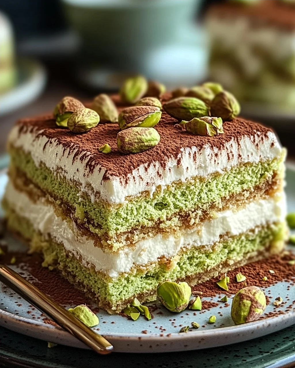 Himmlisches Pistazien-Tiramisu