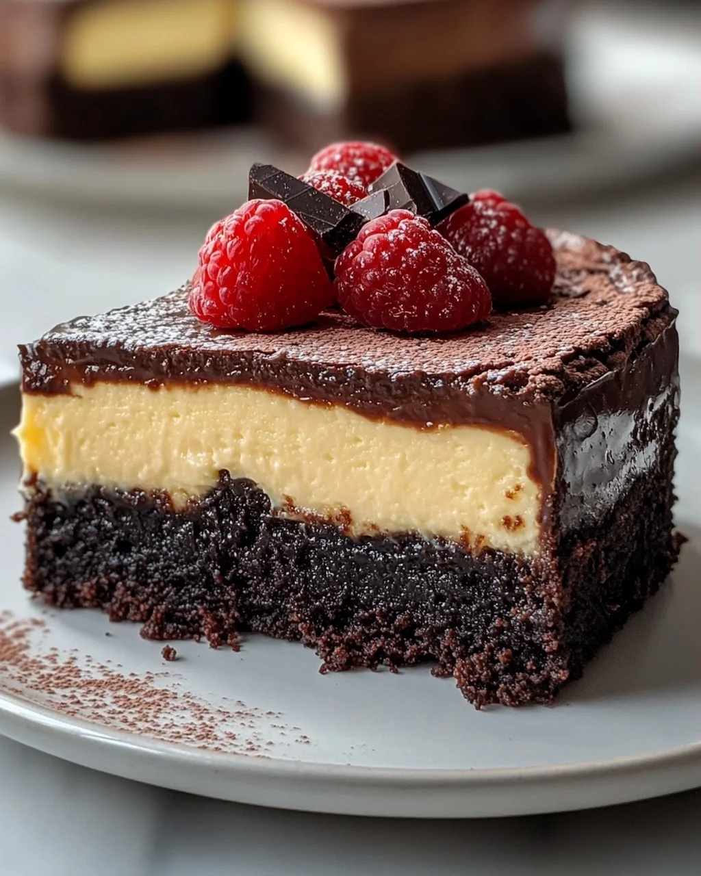 Himnon-Alkoholfreies Bier Brownie Cheesecake: Ein Genuss!