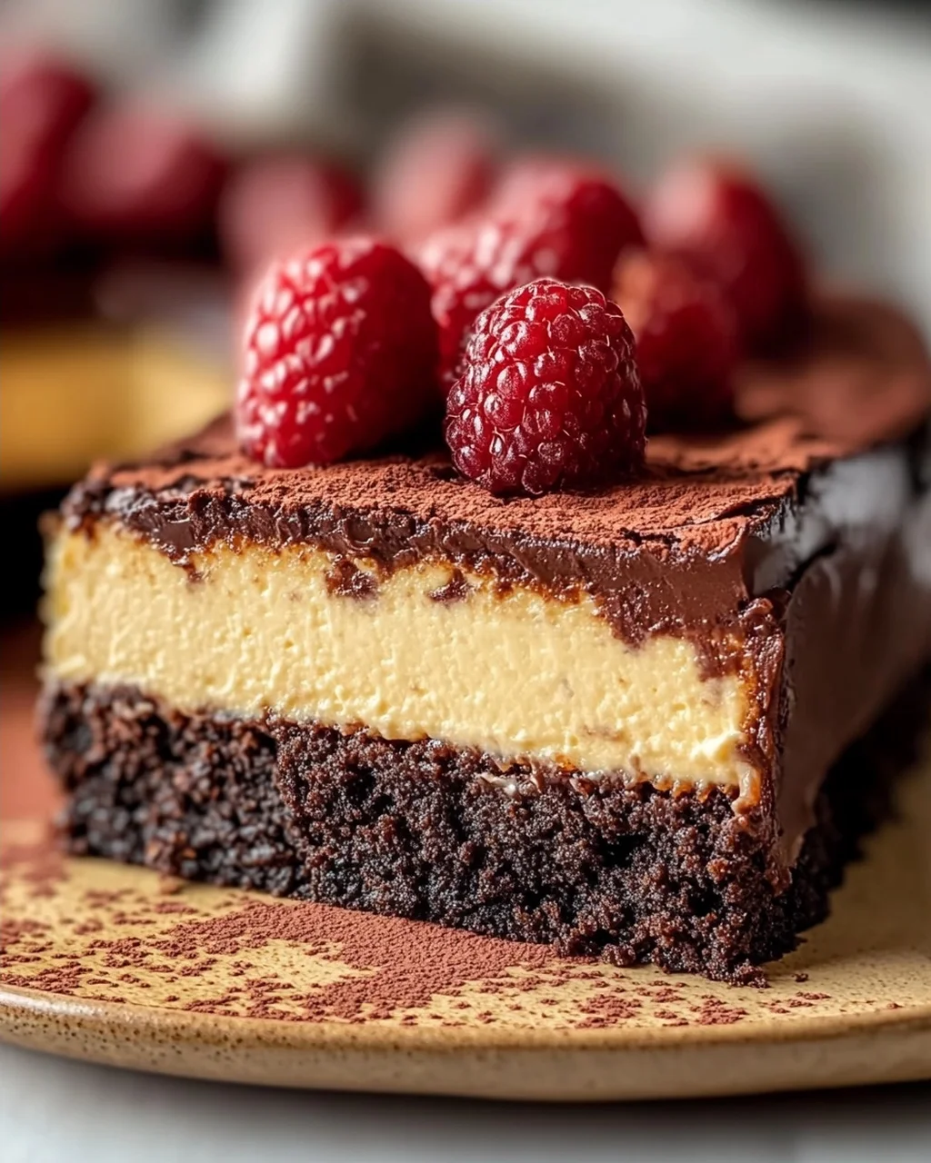 Himnon-Alkoholfreies Bier Brownie Cheesecake: Ein Genuss!