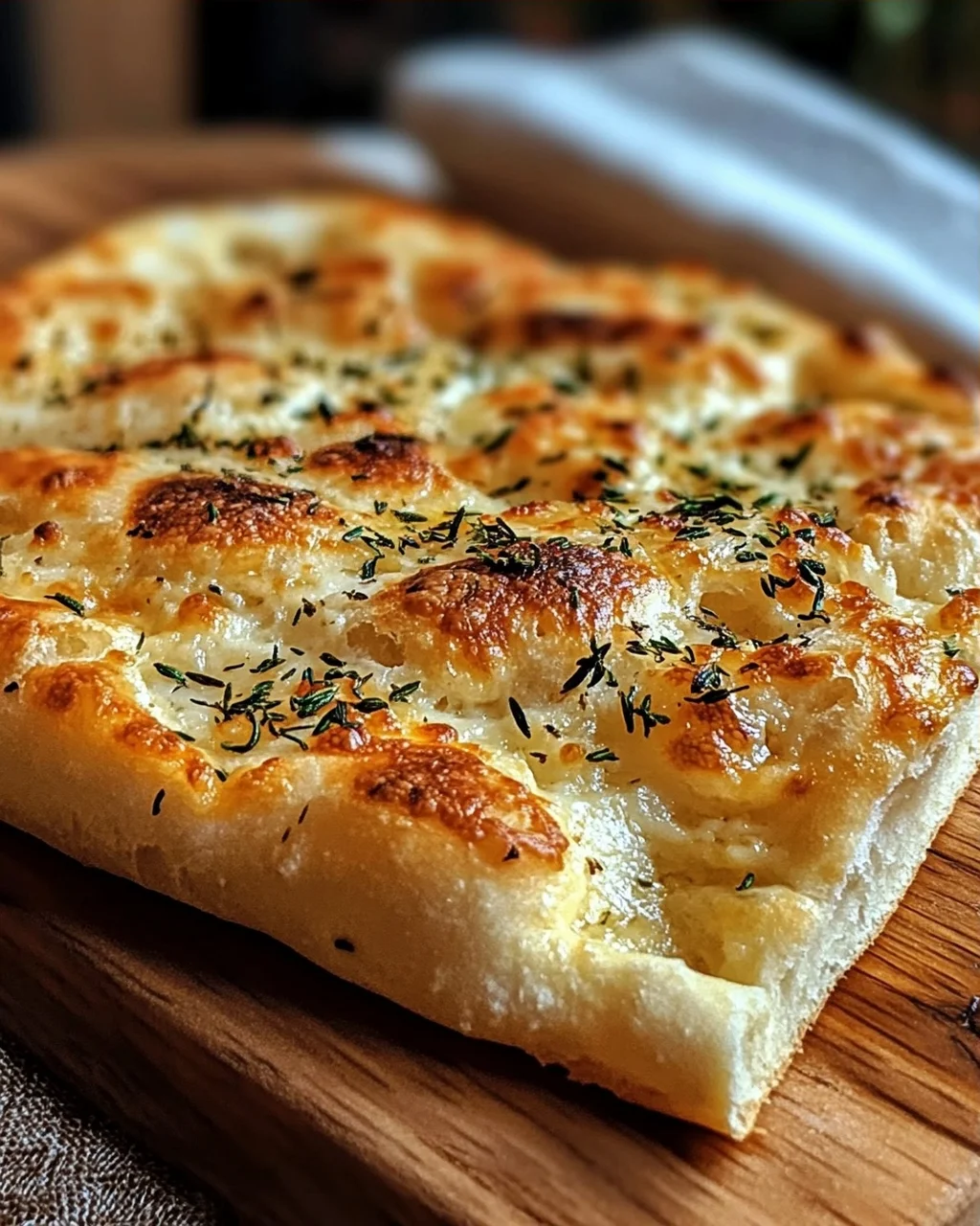 Hüttenkäse Fladenbrot