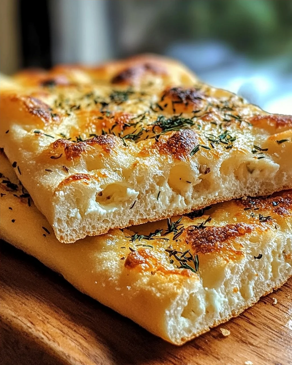 Hüttenkäse Fladenbrot