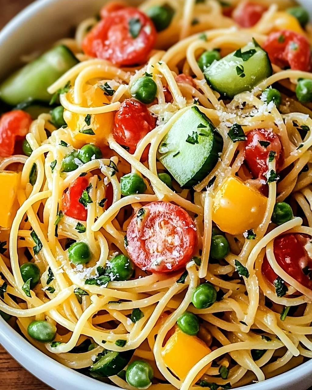 Kalifornischer Spaghetti-Salat