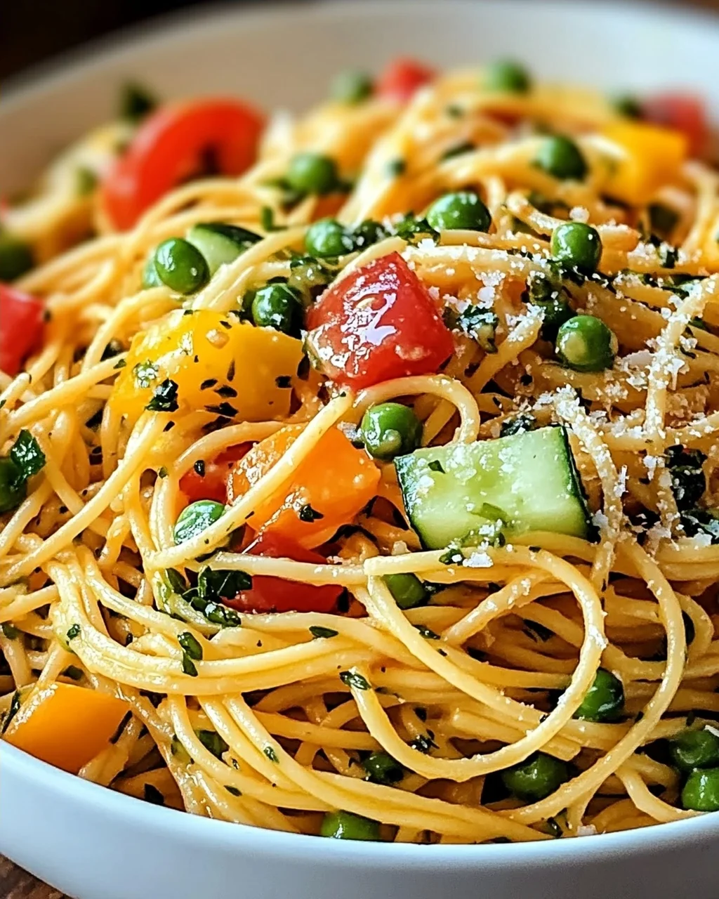 Kalifornischer Spaghetti-Salat