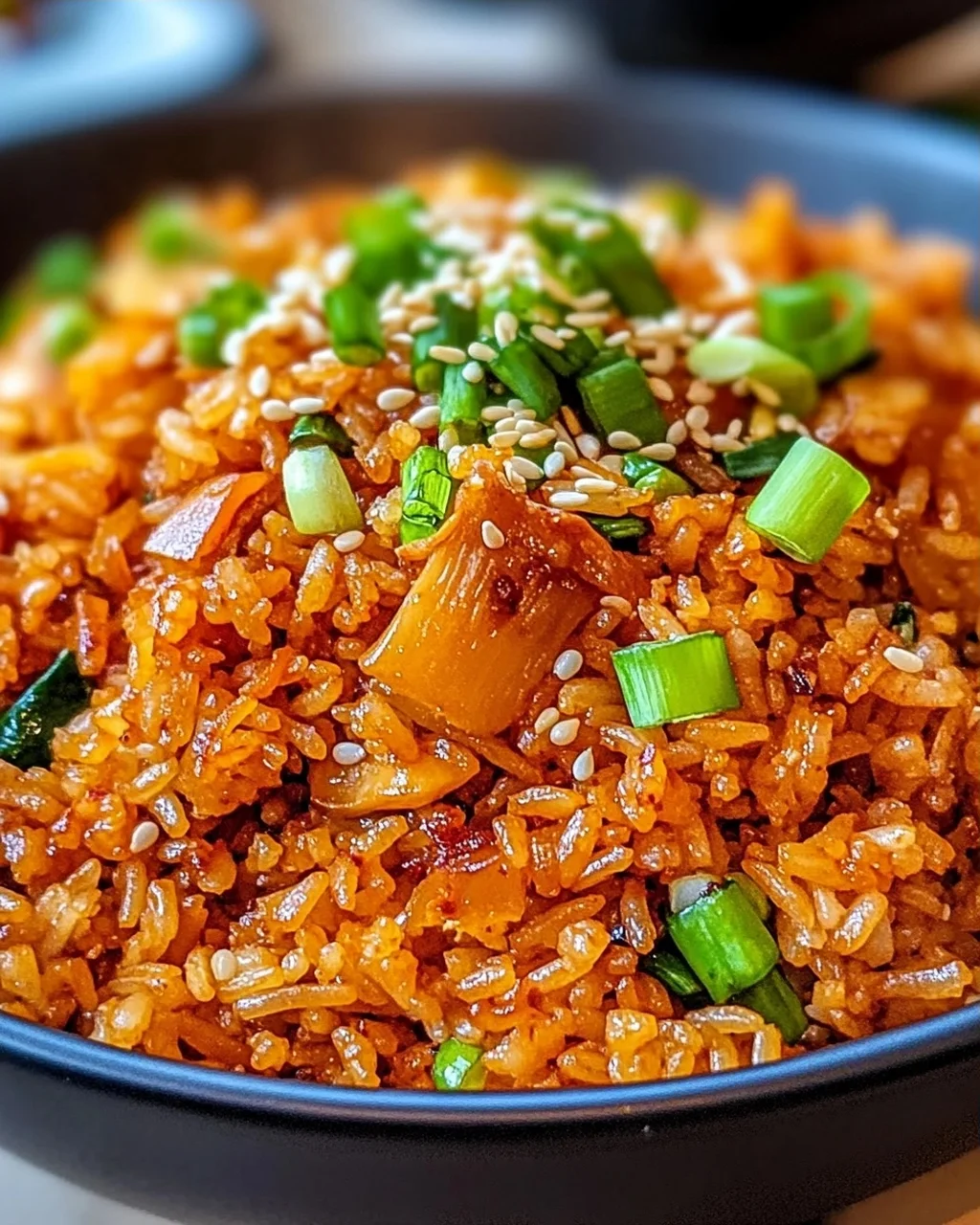 Kimchi gebratener Reis: Schnelles und köstliches Rezept