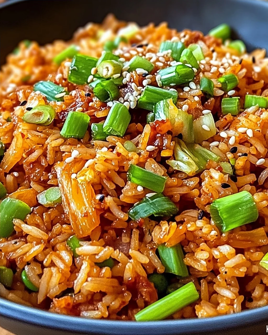 Kimchi gebratener Reis: Schnelles und köstliches Rezept