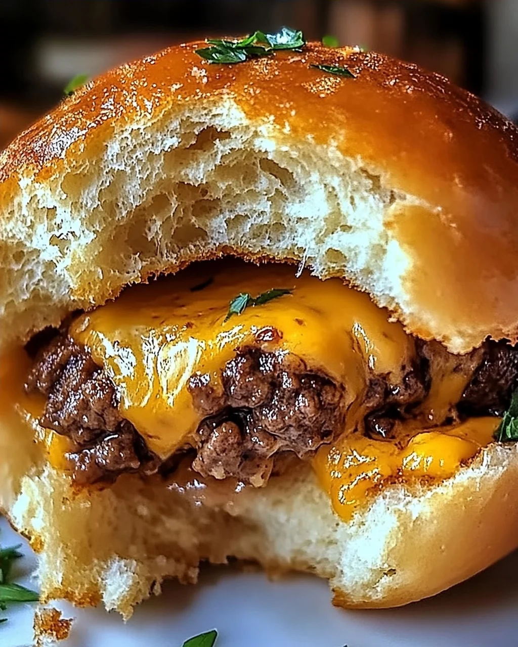 Knoblauch Parmesan Cheeseburger Bomben – Ein Genuss zum Verlieben