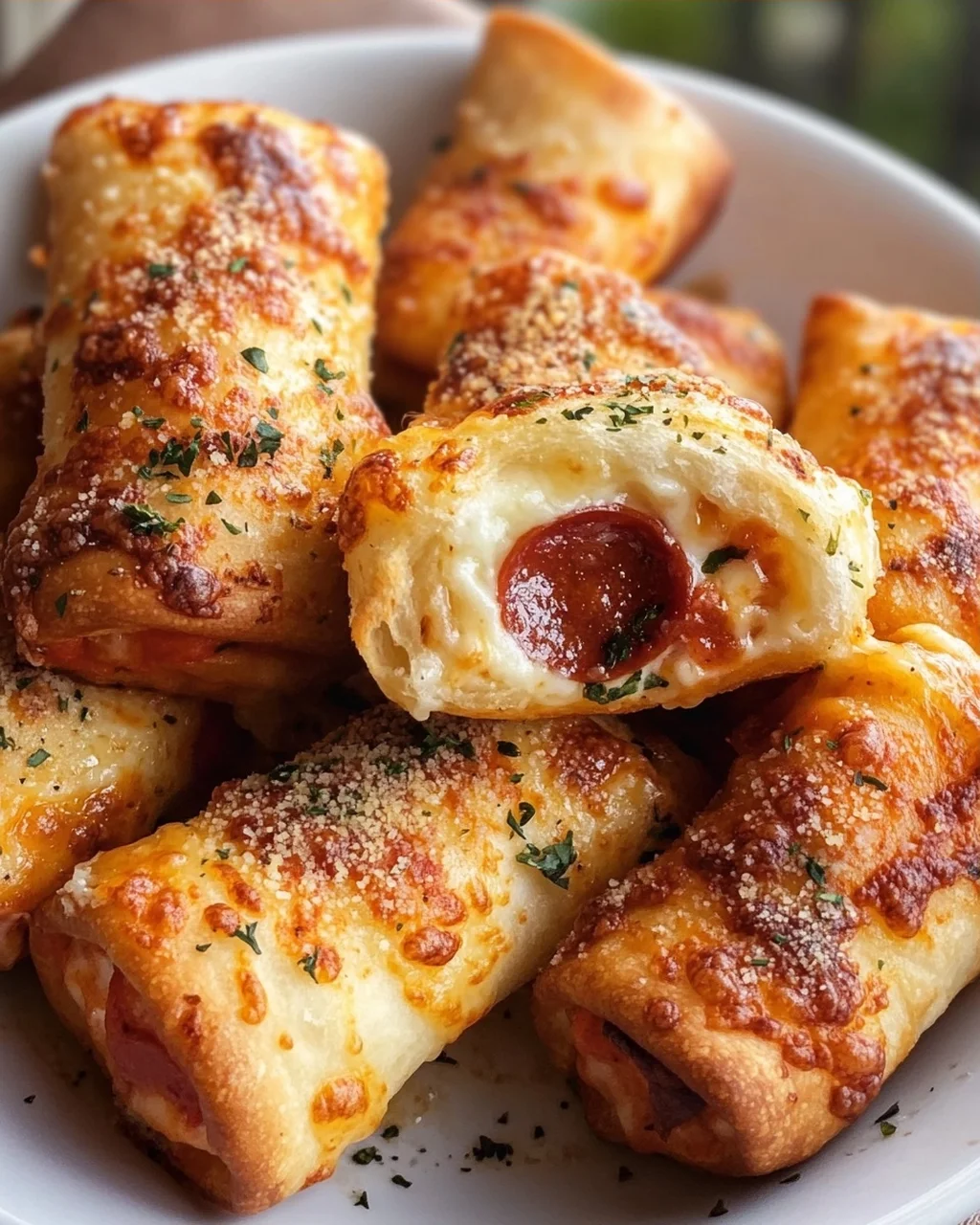 Knusprige Air Fryer Pizzarollen: Dein schneller Snack-Hit!