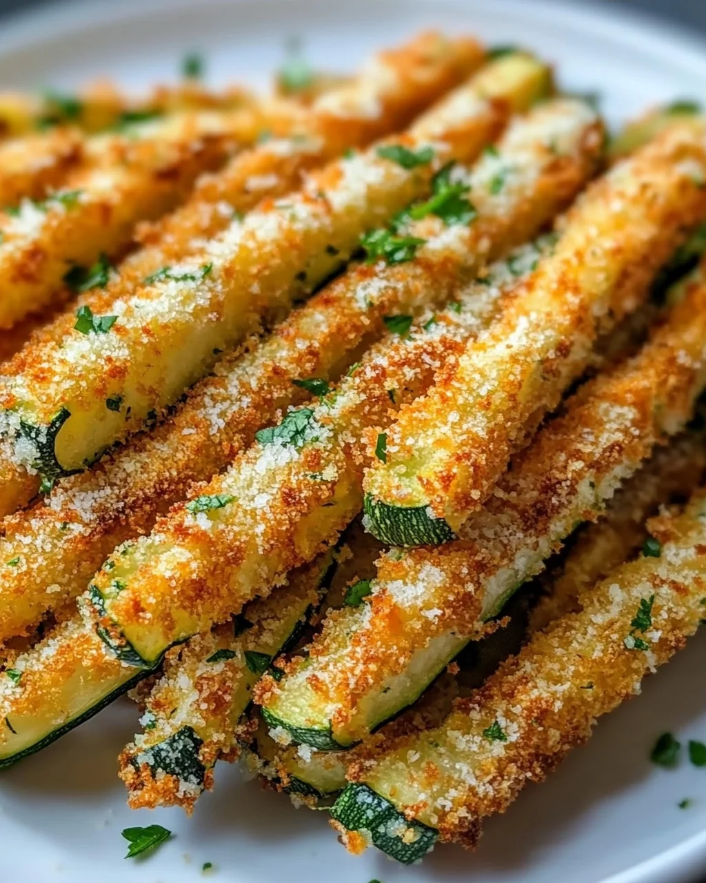 Knusprige Knoblauch-Parmesan Zucchini Fries – Einfach & Lecker