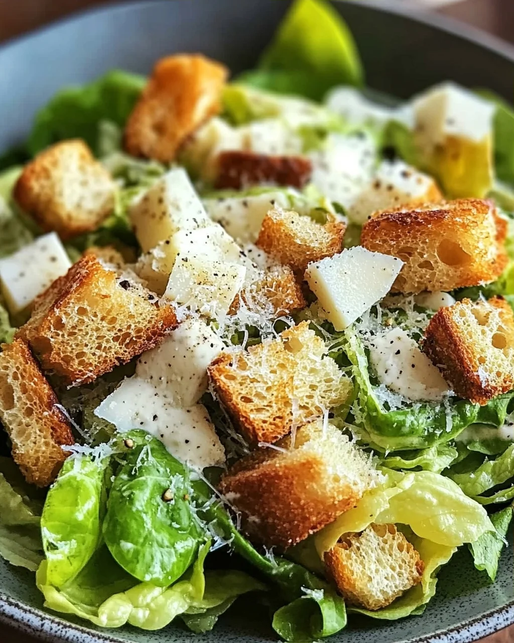 Knuspriger Caesar-Salat