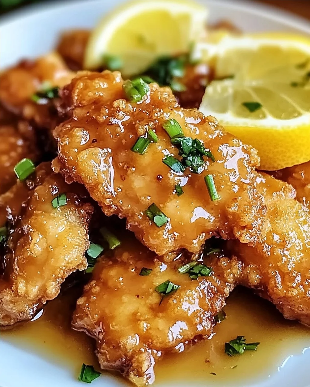 Knuspriges Chinesisches Zitronenhühnchen selbstgemacht