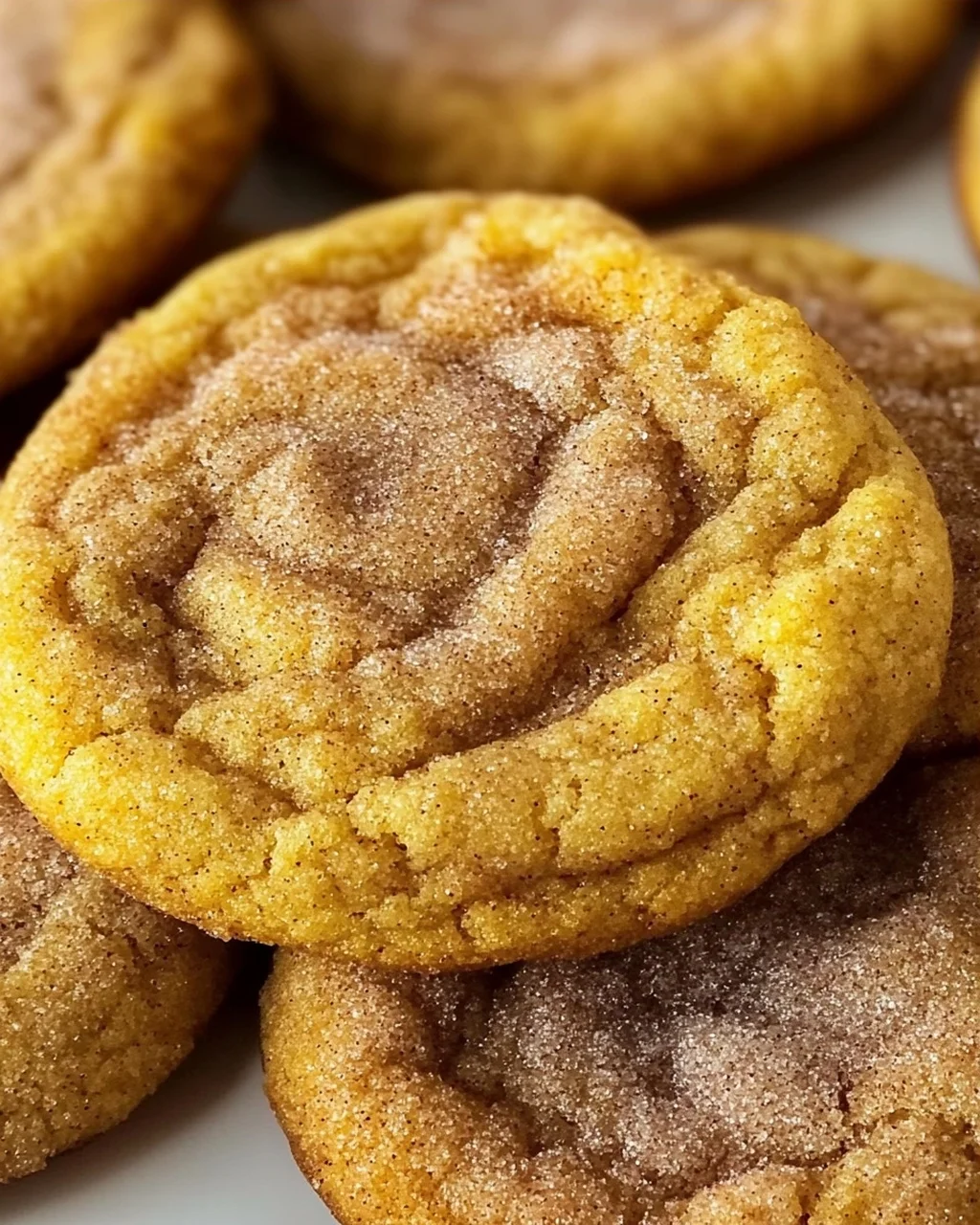 Kürbis Snickerdoodle Cookies