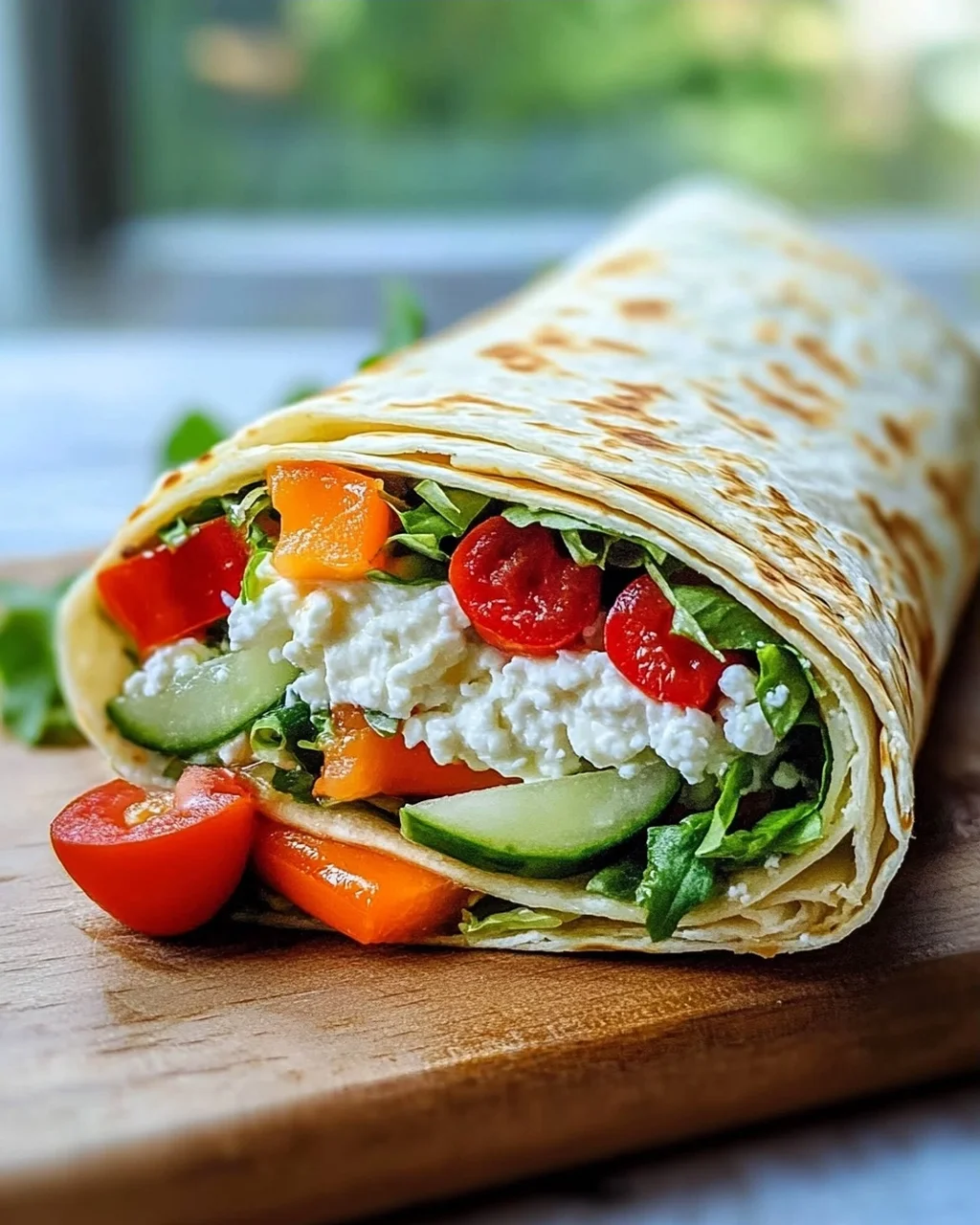 Leckere Hüttenkaese Wraps - Gesund & Einfach Nachzumachen!