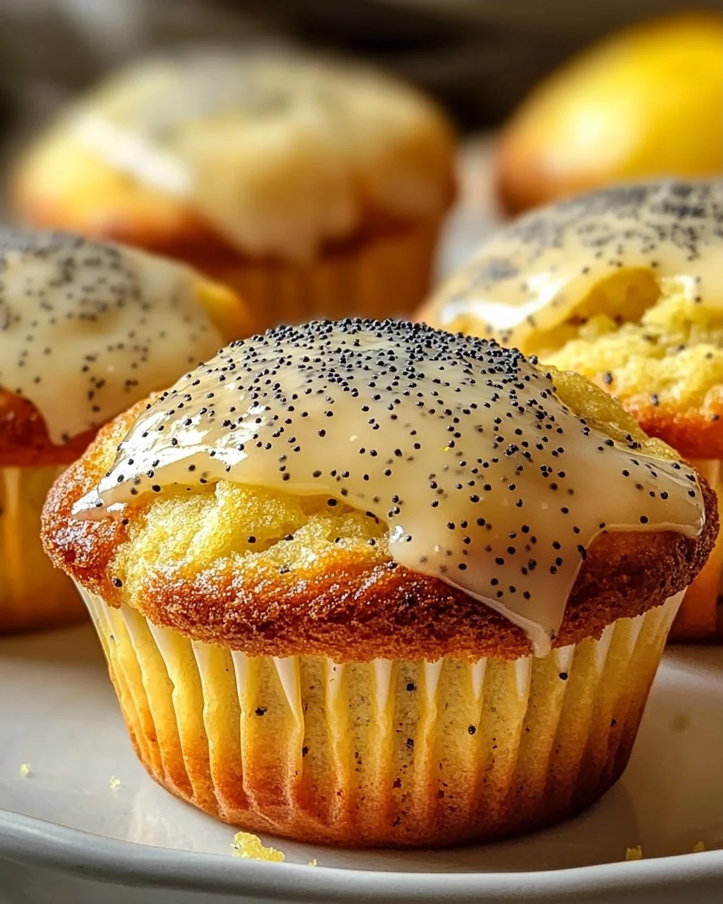 Lemon Poppy Seed Frühstücksmuffins – Frisch & lecker!