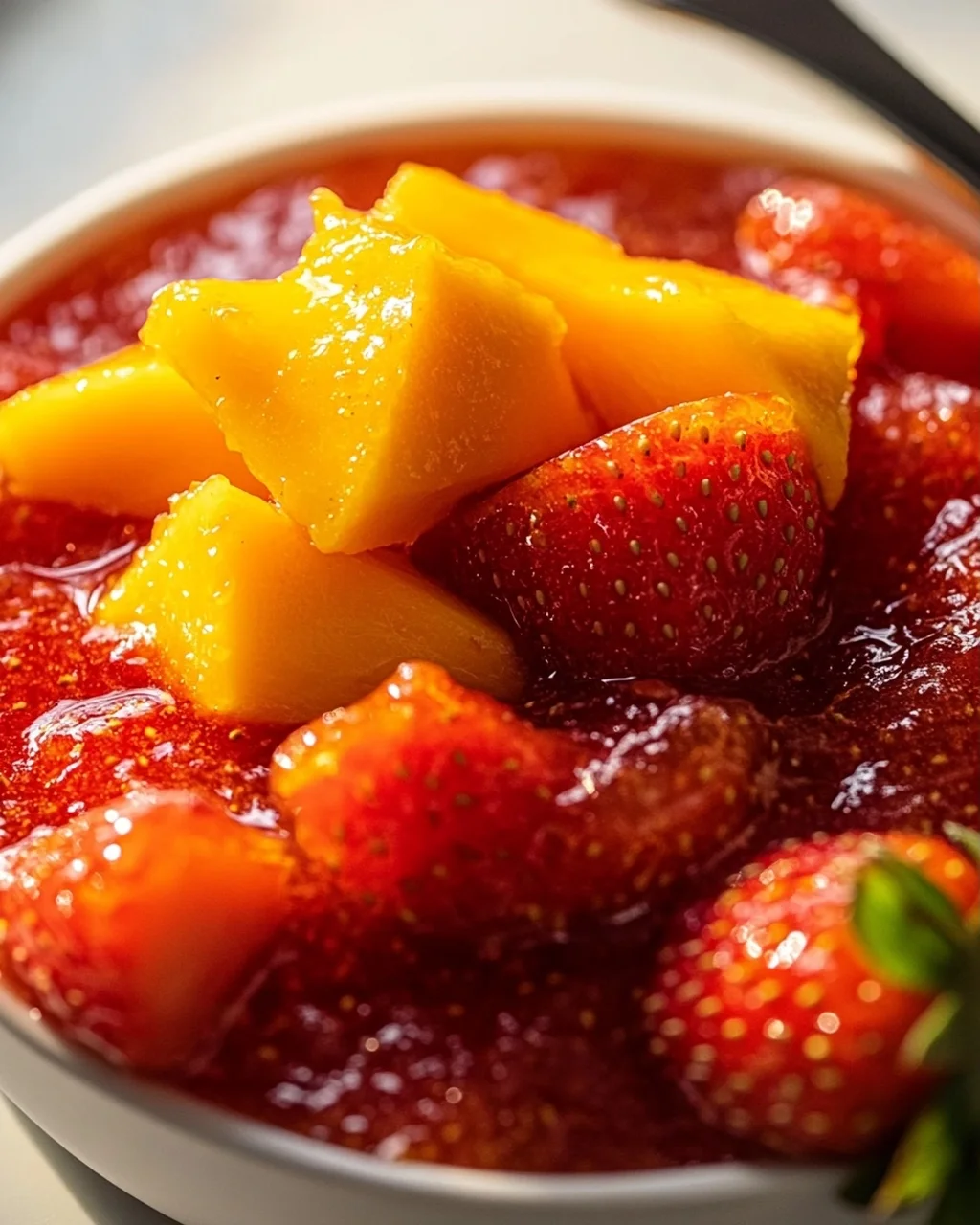 Mango-Erdbeer-Marmelade: Kleine Menge, großer Genuss!