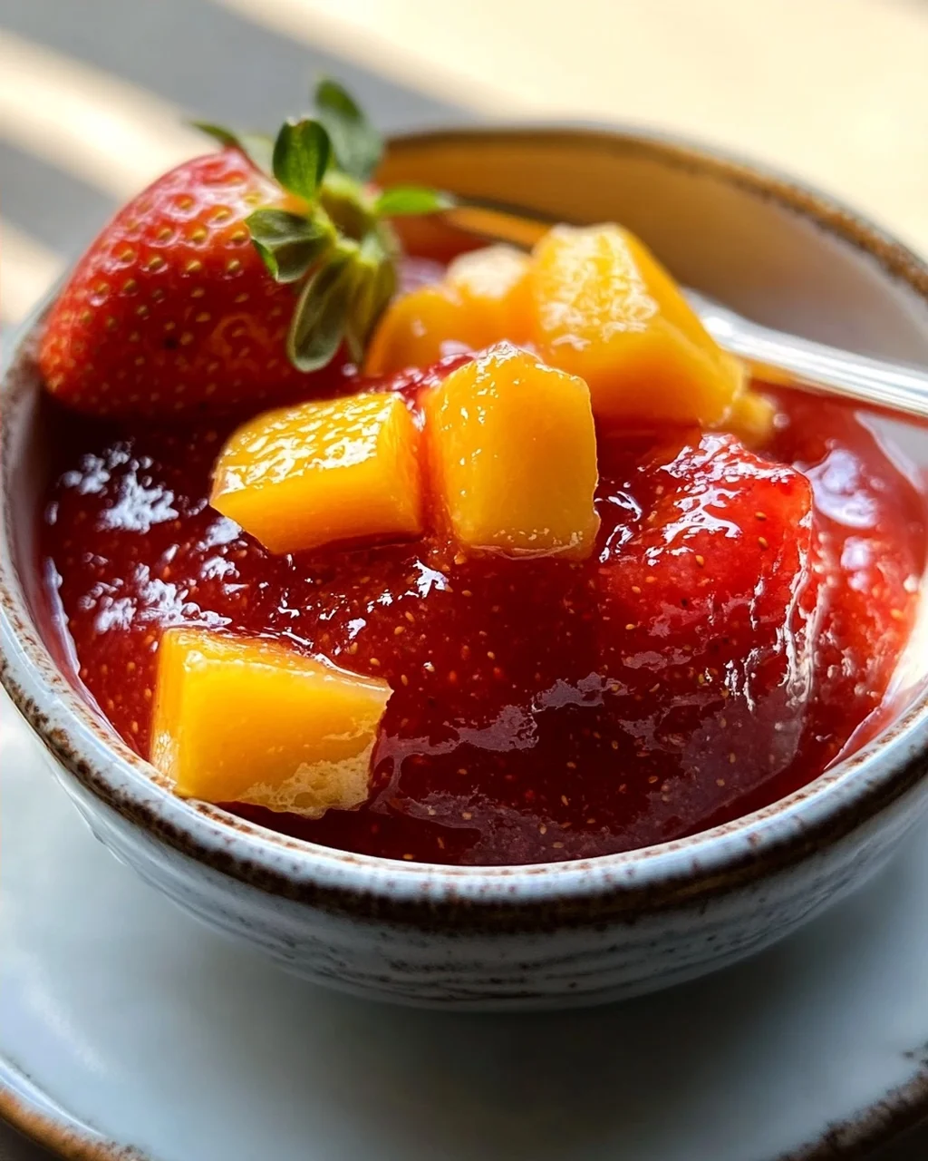 Mango-Erdbeer-Marmelade: Kleine Menge, großer Genuss!