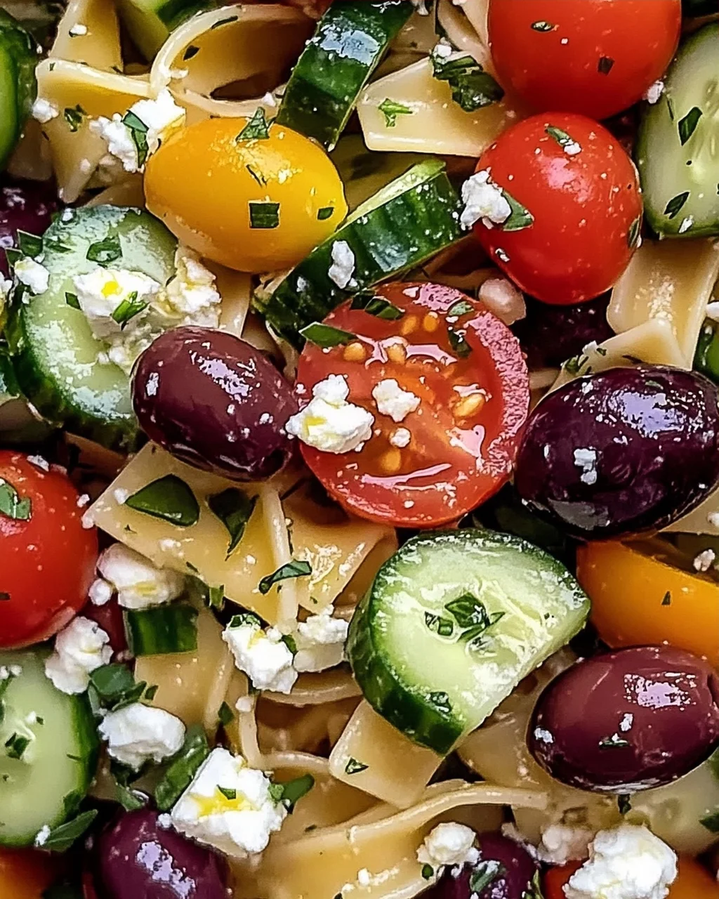Mittelmeer-Pasta-Salat: Frisch und lecker genießen