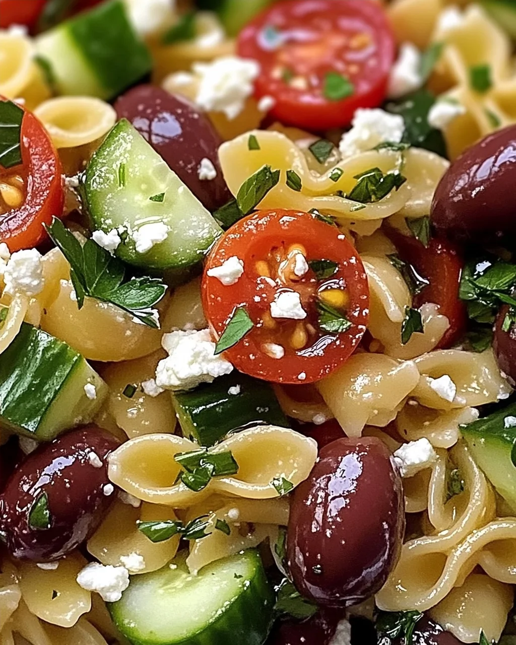 Mittelmeer-Pasta-Salat: Frisch und lecker genießen