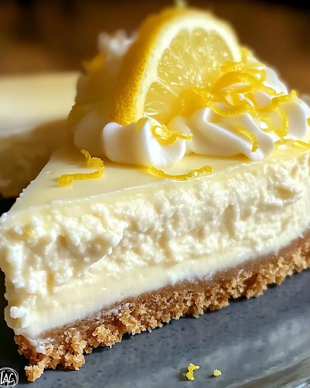 No-Bake Zitronen Käsekuchen