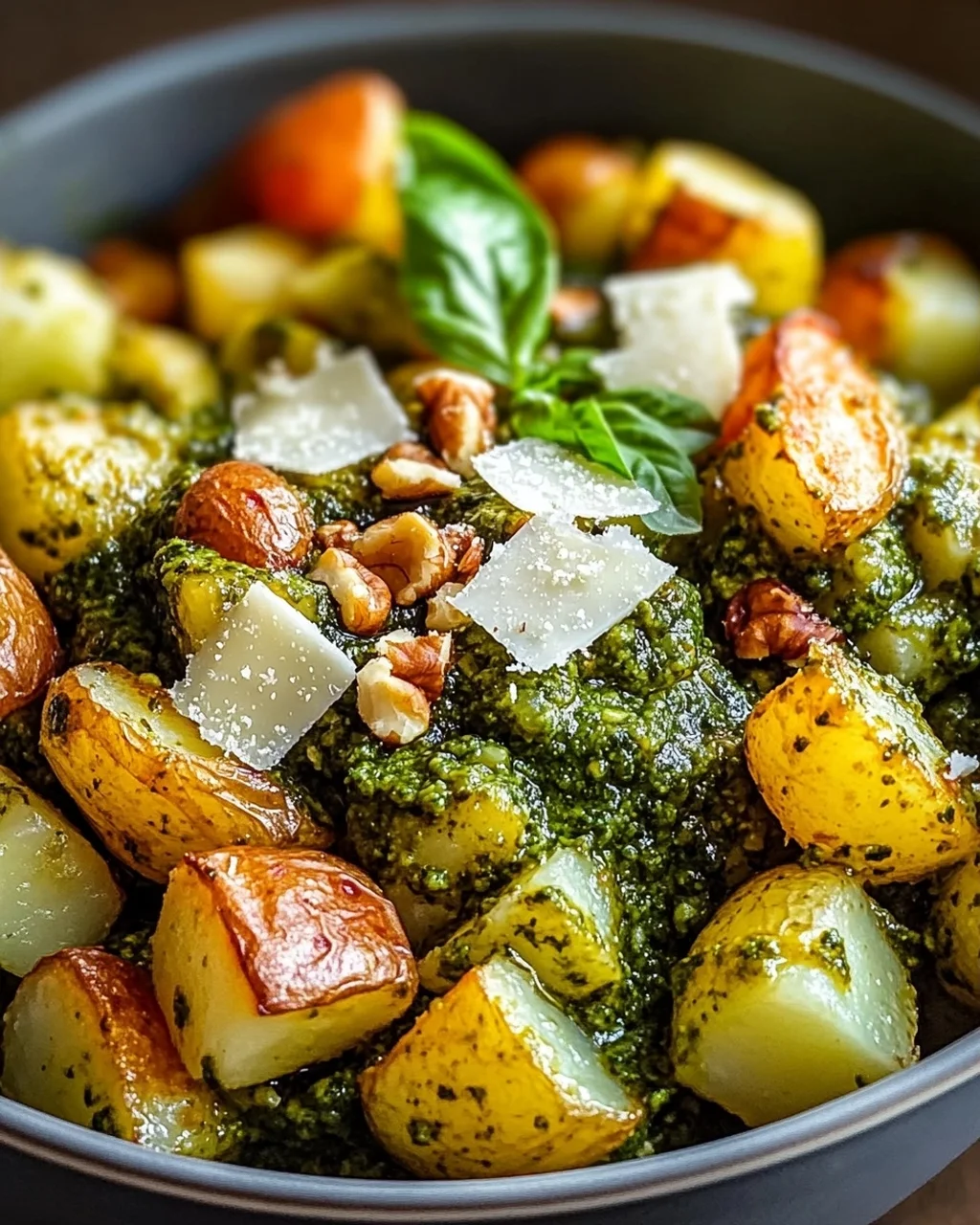 Pesto-Kartoffel-Bowl