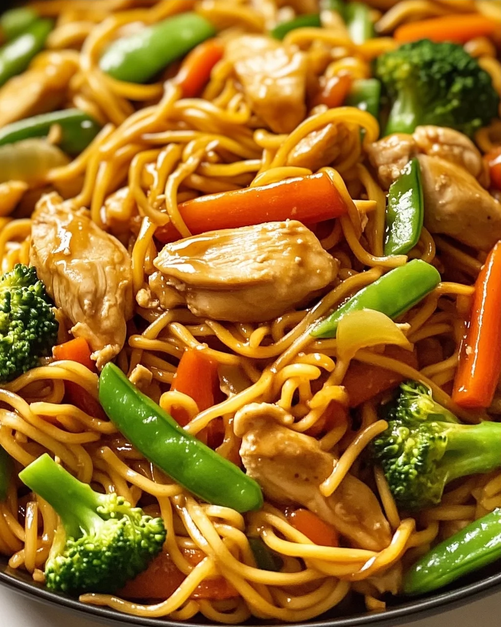 Quick Chicken Chow Mein Stir-Fry