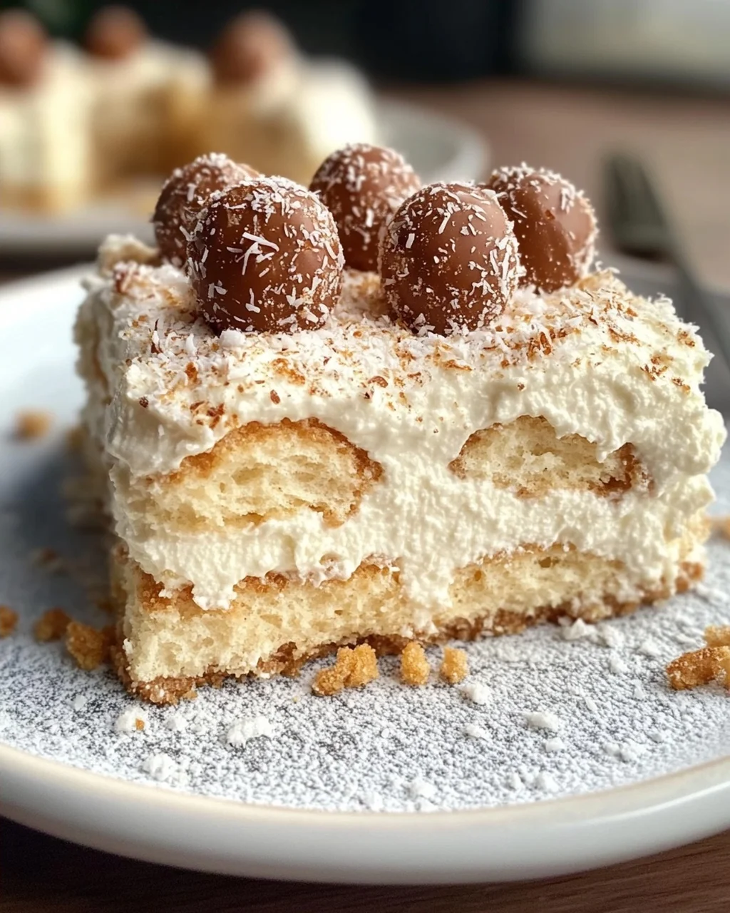 Raffaello Tiramisu schnell ohne Backen
