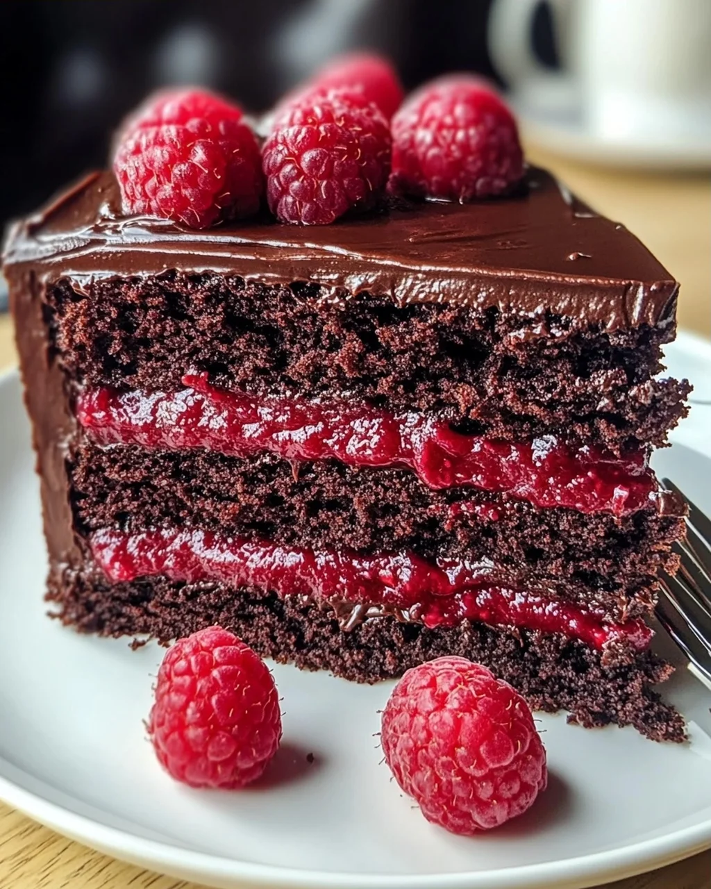 Reichhaltiger Schokoladen-Himbeer-Kuchen Rezept - unwiderstehlich!