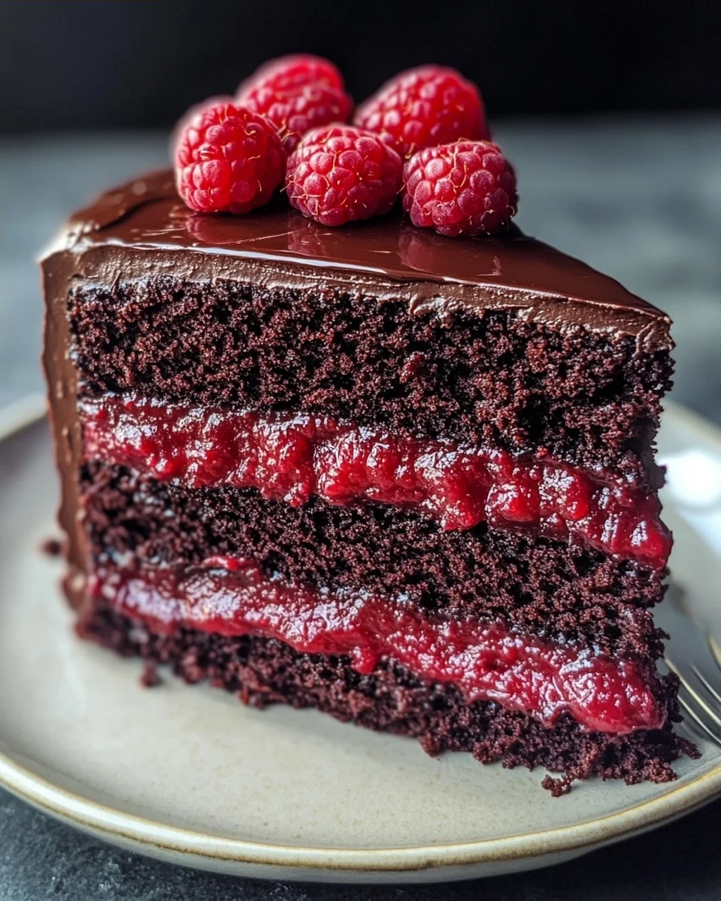 Reichhaltiger Schokoladen-Himbeer-Kuchen Rezept - unwiderstehlich!